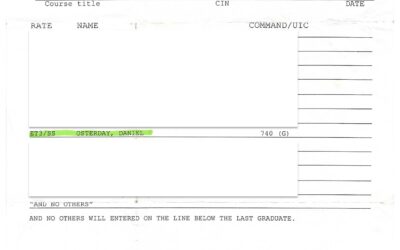 Submarine Force Quality Assurance Inspector