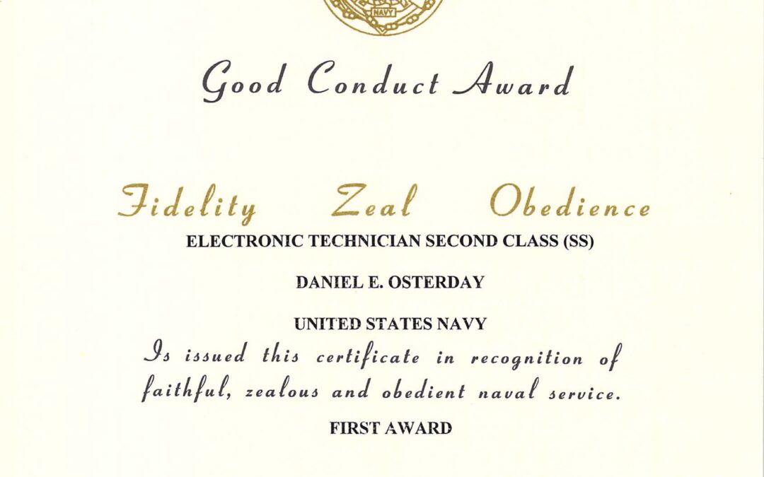 Good Conduct Medal