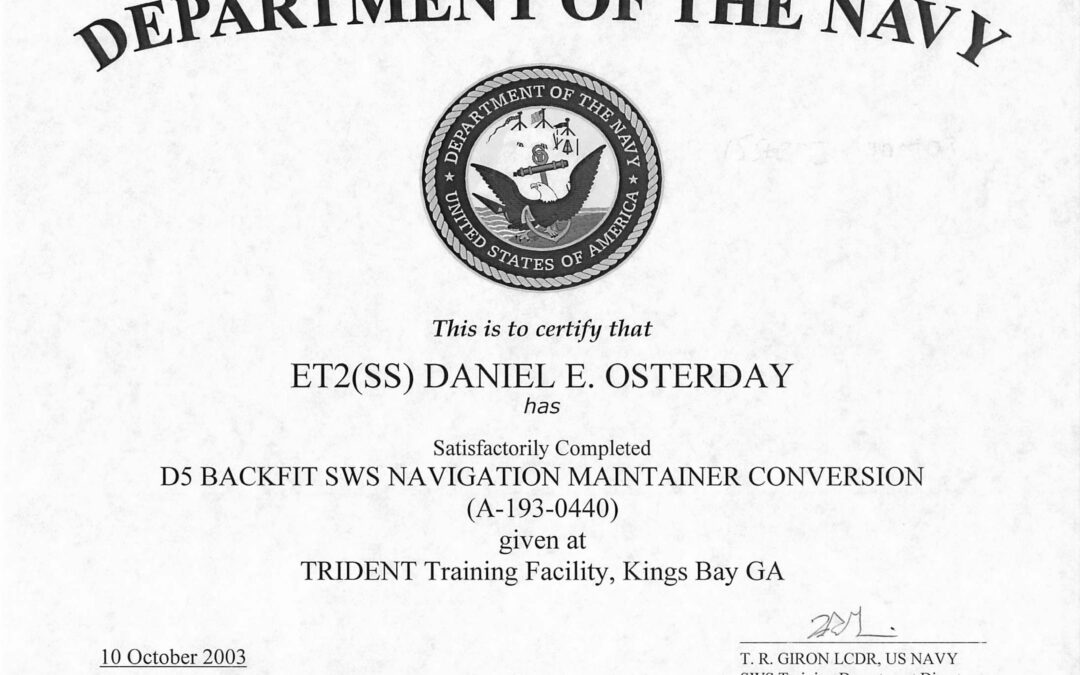 D5 Backfit SWS Navigation Conversion (NEC 14XM)