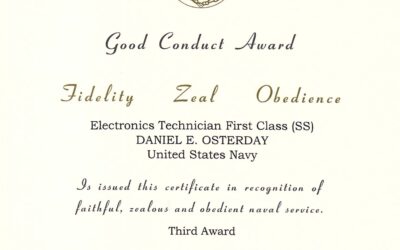 Good Conduct Medal #3