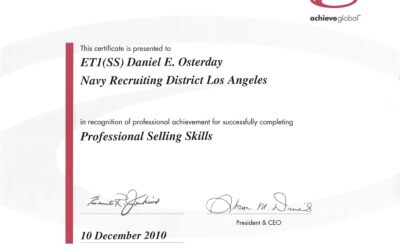 Professional Selling Skills (PSS)
