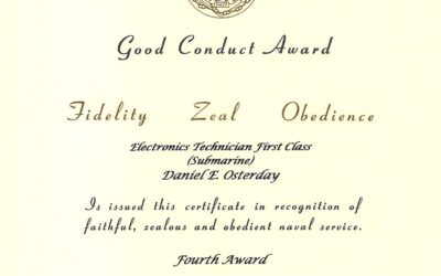 Good Conduct Medal #4
