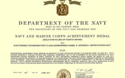 Navy & Marine Corps Achievement Medal #4