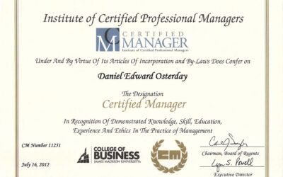 Certified Manager (CM)