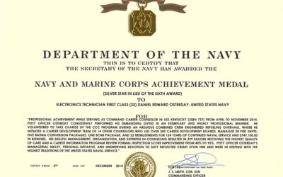 Navy & Marine Corps Achievement Medal #6