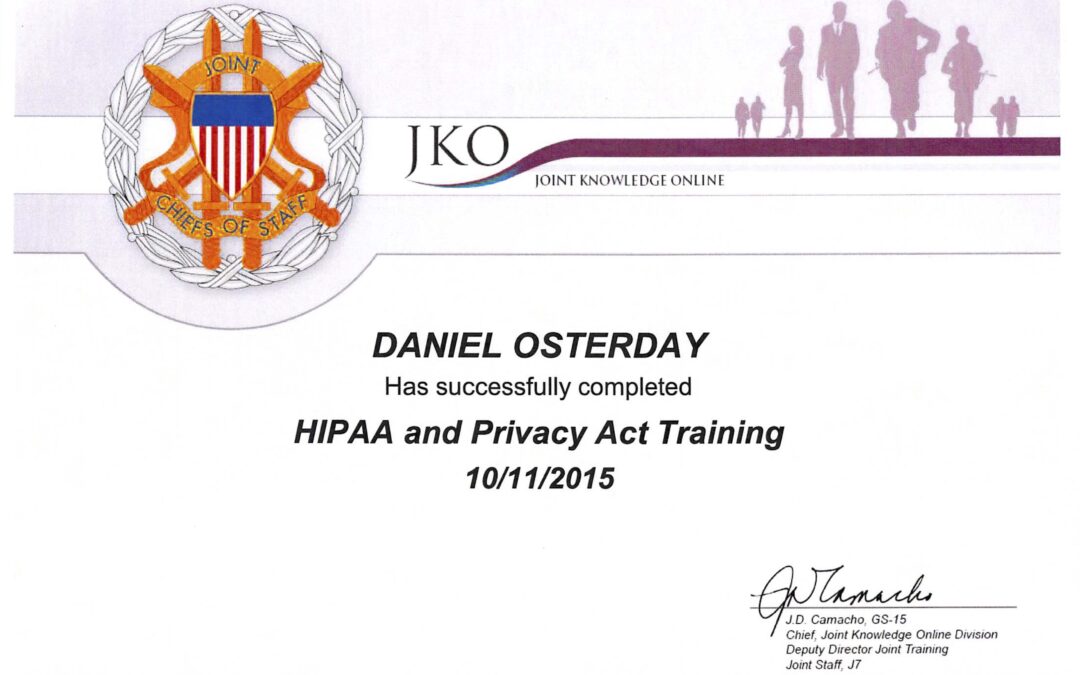 HIPAA and Privacy Act