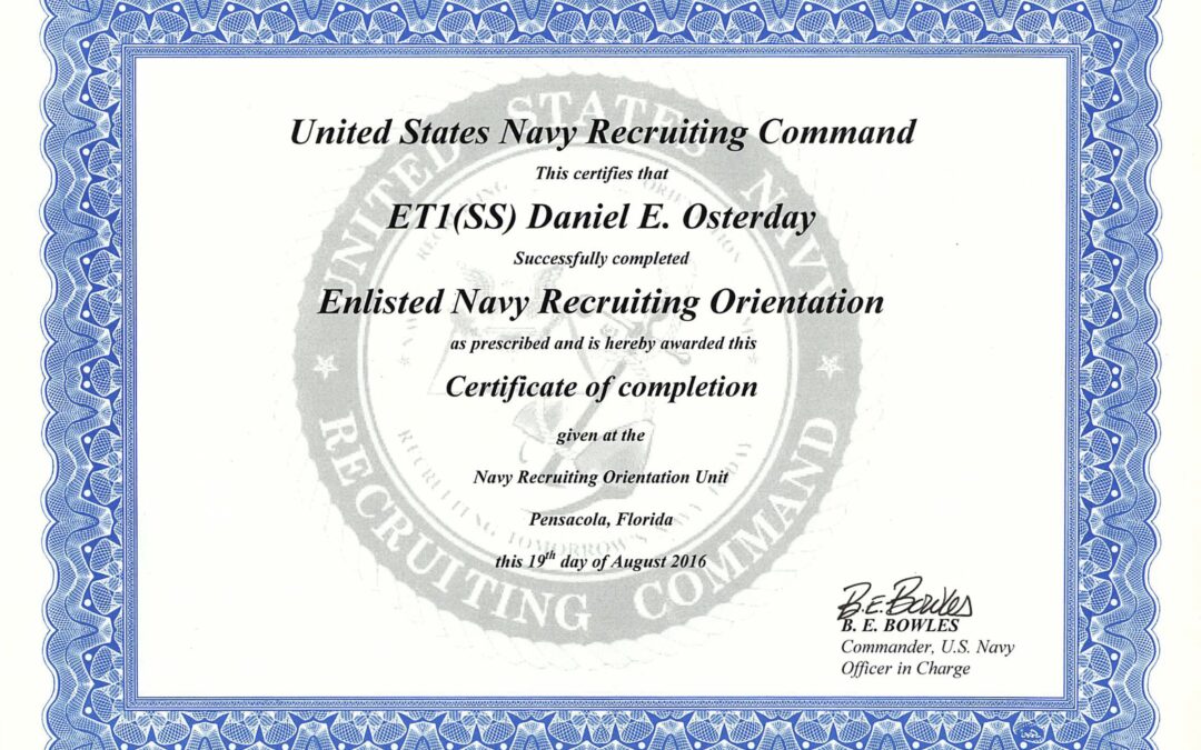 Navy Recruiting (NEC 9585)