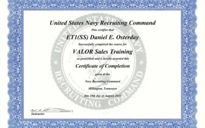 VALOR Sales Training