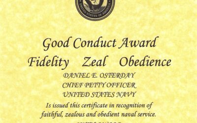 Good Conduct Medal #6