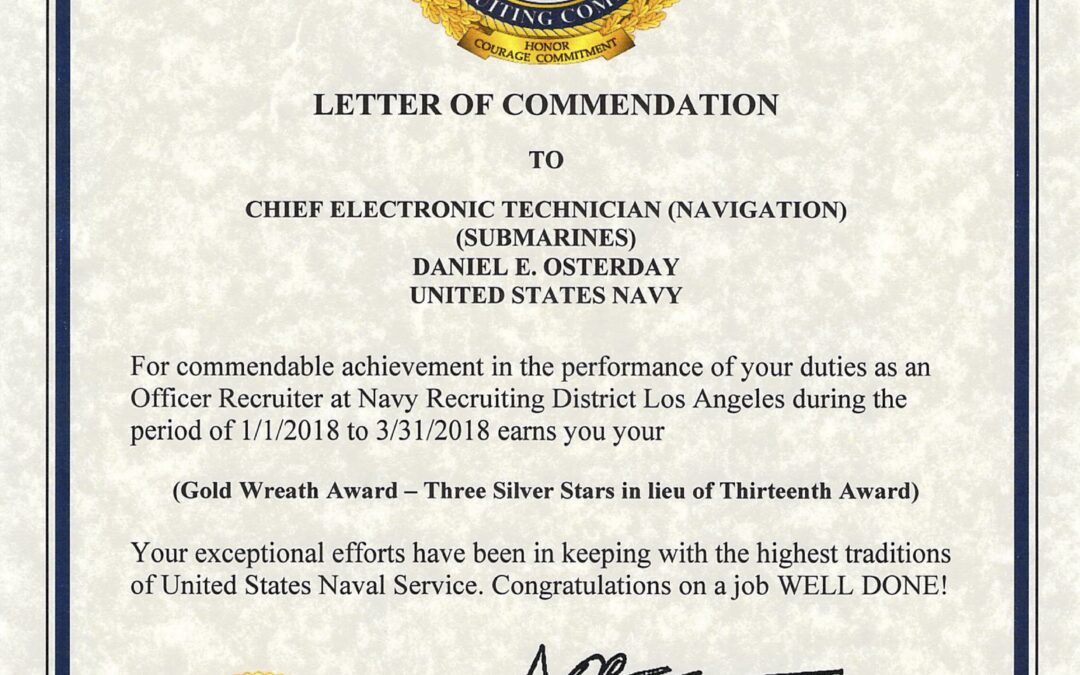 Recruiting Gold Wreath #13